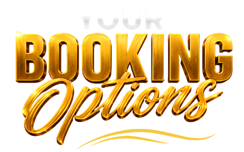 Your booking options