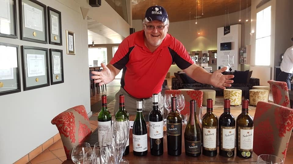 Gary Hemmings hosting a corporate function