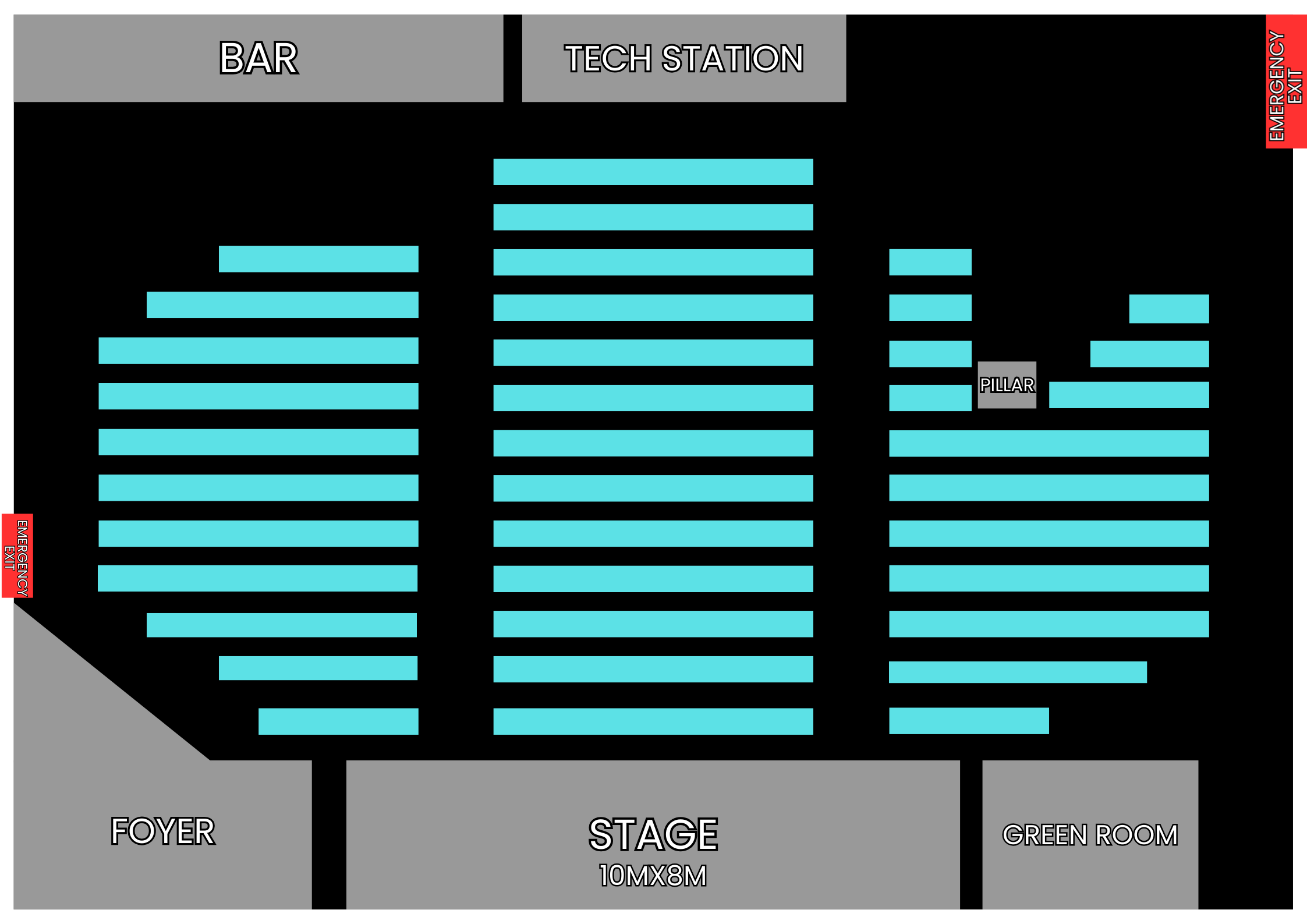 Cinema Style floor plan
